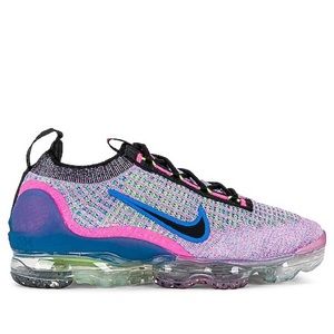 Revolve New Nike Air VaporMax 2021 Flyknit Next Nature Pink Blast Sneaker